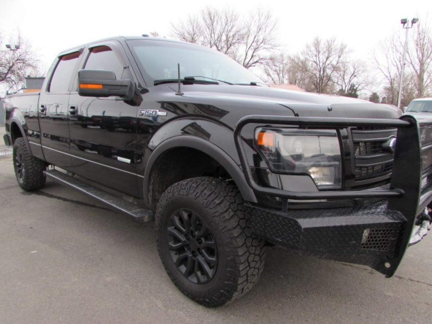 2014 Black /Black Leather Ford F-150 FX4 (1FTFW1ET3EK) with an 3.5L Ecocoost Twin Turbo V6 engine, 6 speed automatic transmission, located at 4562 State Avenue, Billings, MT, 59101, (406) 896-9833, 45.769516, -108.526772 - 2014 Ford F-150 FX4 SuperCrew 4WD - Low miles - Lots of custom items! 3.5L Ecoboost twin turbo engine - 6 speed automatic transmission - 4WD - 95,762 miles - Inspected and serviced - copy of inspection and work performed as well as a full history report provided - Financing available! FX4 Luxu - Photo#6